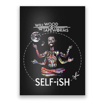 Selffish Funny Design Witty And Playful Humor Poster