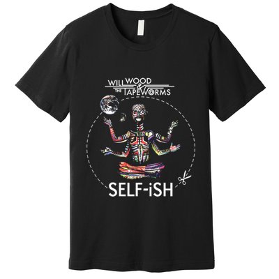 Selffish Funny Design Witty And Playful Humor Premium T-Shirt