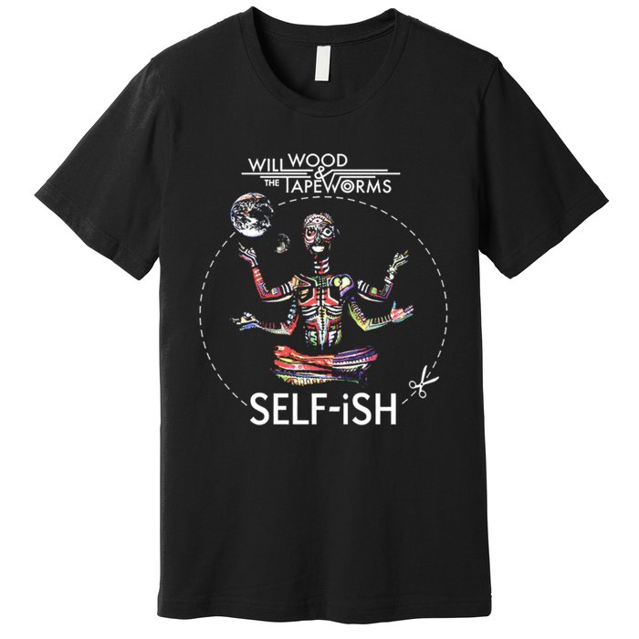 Selffish Funny Design Witty And Playful Humor Premium T-Shirt