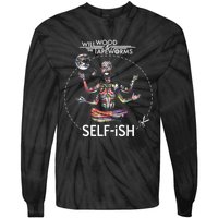 Selffish Funny Design Witty And Playful Humor Tie-Dye Long Sleeve Shirt