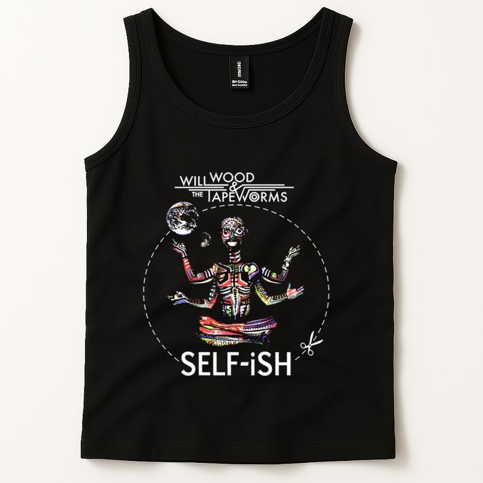 Selffish Funny Design Witty And Playful Humor Tank Top