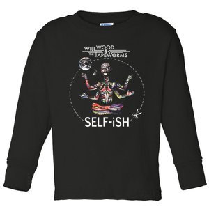 Selffish Funny Design Witty And Playful Humor Toddler Long Sleeve Shirt