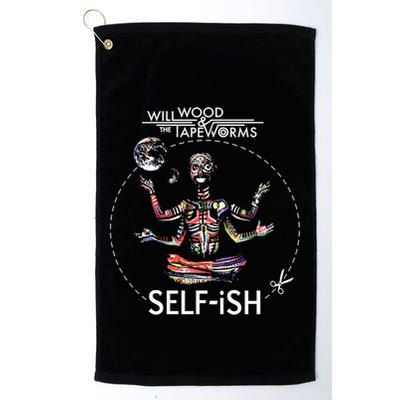 Selffish Funny Design Witty And Playful Humor Golf Towel