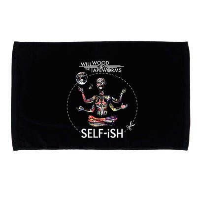 Selffish Funny Design Witty And Playful Humor Microfiber Hand Towel