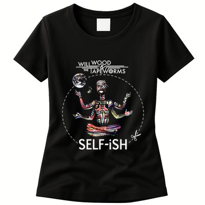 Selffish Funny Design Witty And Playful Humor Womens T-Shirt