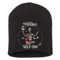 Selffish Funny Design Witty And Playful Humor Short Acrylic Beanie