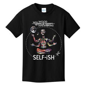 Selffish Funny Design Witty And Playful Humor Kids T-Shirt