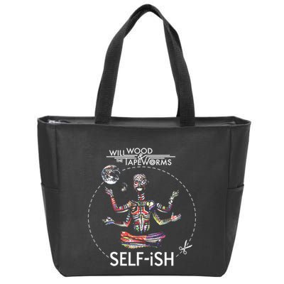Selffish Funny Design Witty And Playful Humor Zip Tote Bag