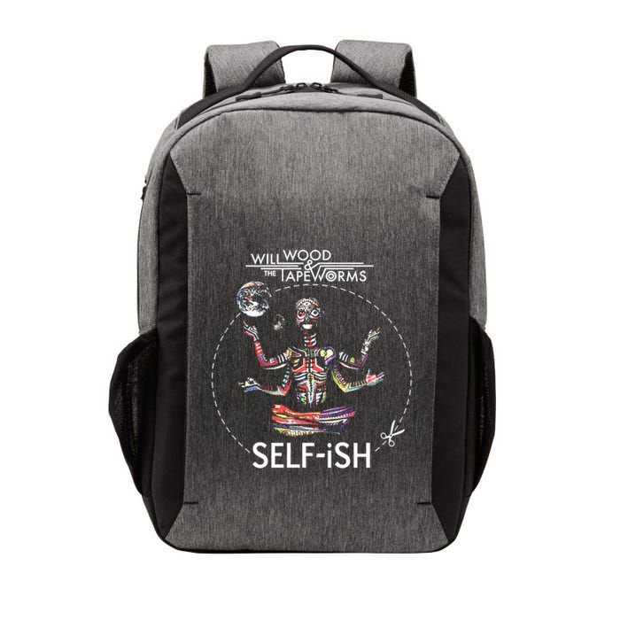 Selffish Funny Design Witty And Playful Humor Vector Backpack