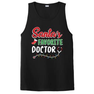 SantaS Favorite Doctor Merry Xmas Claus Stethoscope Gift PosiCharge Competitor Tank