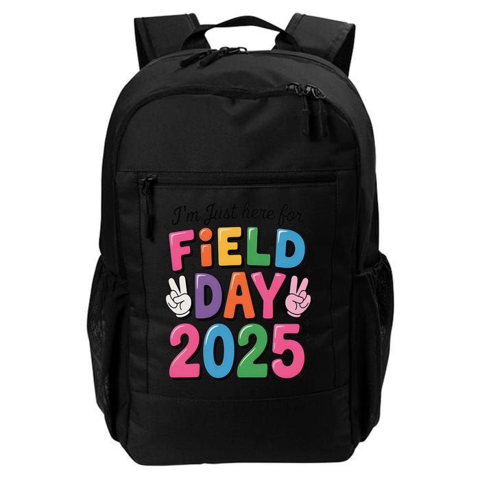 School Field Day Teacher Im Just Here For Field Day 2025 Backpack