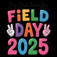 School Field Day Teacher Im Just Here For Field Day 2025 Backpack