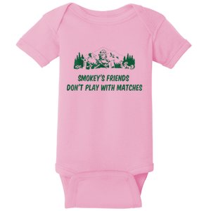 Smokey's Friends Don't Play With Matches Baby Bodysuit