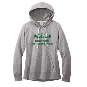 Smokey's Friends Don't Play With Matches Women's Fleece Hoodie