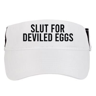 Slut For Deviled Eggs Adult Drive Performance Visor