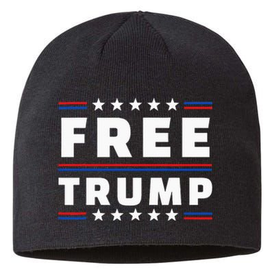 Support Free Donald Trump Republican Sustainable Beanie