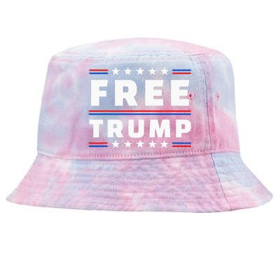 Support Free Donald Trump Republican Tie-Dyed Bucket Hat