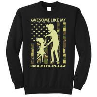 Stepdad Fathers Day Gift Awesome Like My Daughter In Law Sweatshirt