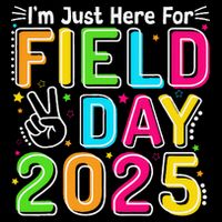 School Field Day Teacher Im Just Here For Field Day 2025 Bucket Hat