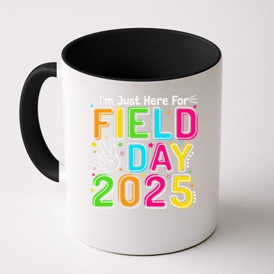 School Field Day Teacher Im Just Here For Field Day 2025 Mug