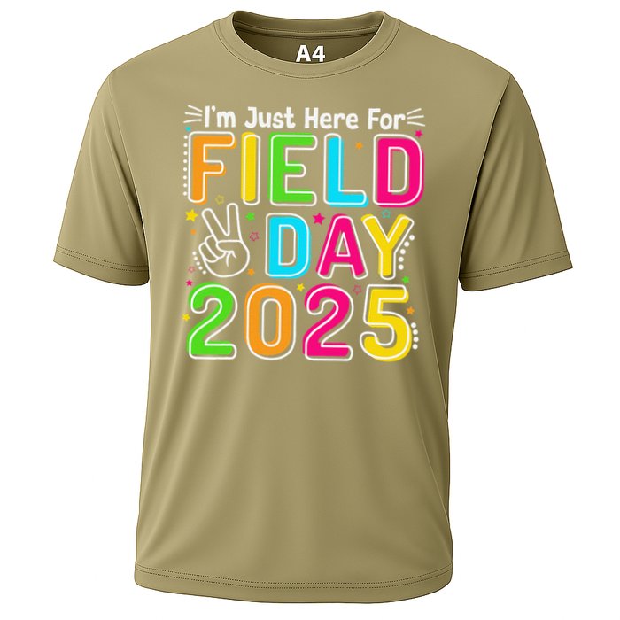 School Field Day Teacher Im Just Here For Field Day 2025 Performance Shirt