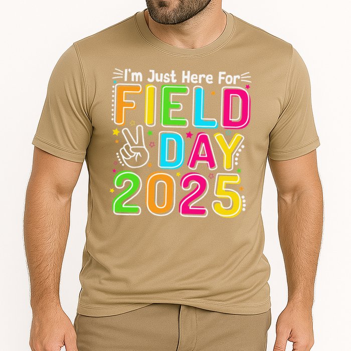 School Field Day Teacher Im Just Here For Field Day 2025 Performance Shirt