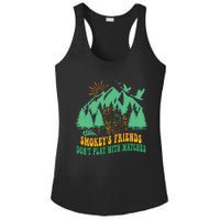 Smokey's friends don't play with matches funny saying Ladies PosiCharge Competitor Racerback Tank