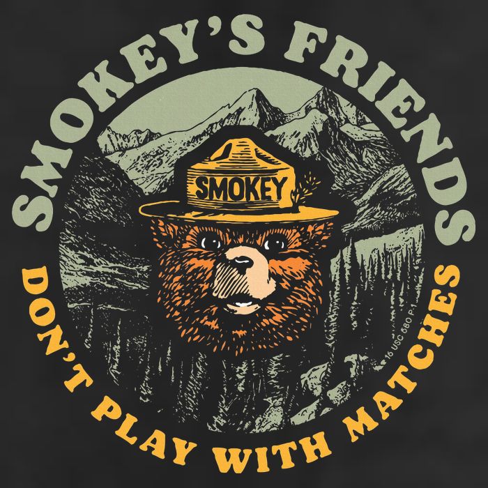 Smokeys Friends Dont Play With Matches Beanie