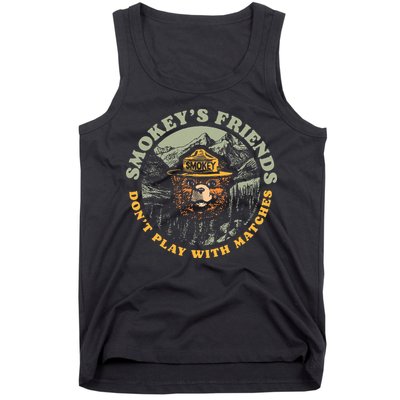 Smokeys Friends Dont Play With Matches Tank Top