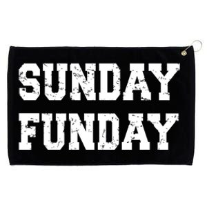 Sunday Funday Design Sunday Funday Football Game Day Cute Gift Grommeted Golf Towel