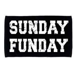 Sunday Funday Design Sunday Funday Football Game Day Cute Gift Microfiber Hand Towel