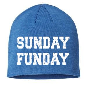 Sunday Funday Design Sunday Funday Football Game Day Cute Gift Sustainable Beanie