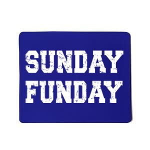 Sunday Funday Design Sunday Funday Football Game Day Cute Gift Mousepad