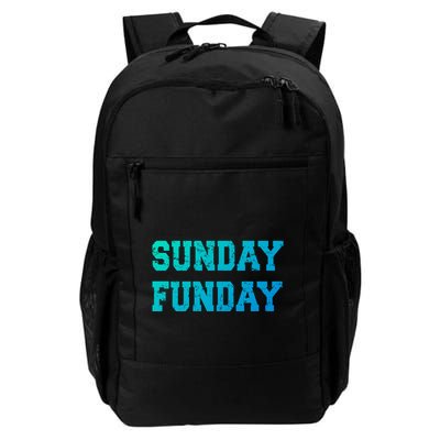 Sunday Funday Design Sunday Funday Football Game Day Cute Gift Backpack
