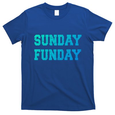 Sunday Funday Design Sunday Funday Football Game Day Cute Gift T-Shirt