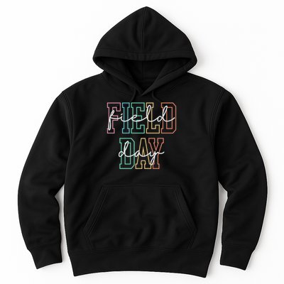 School Field Day Happy Field Day Tee Teacher Life Summer Hoodie