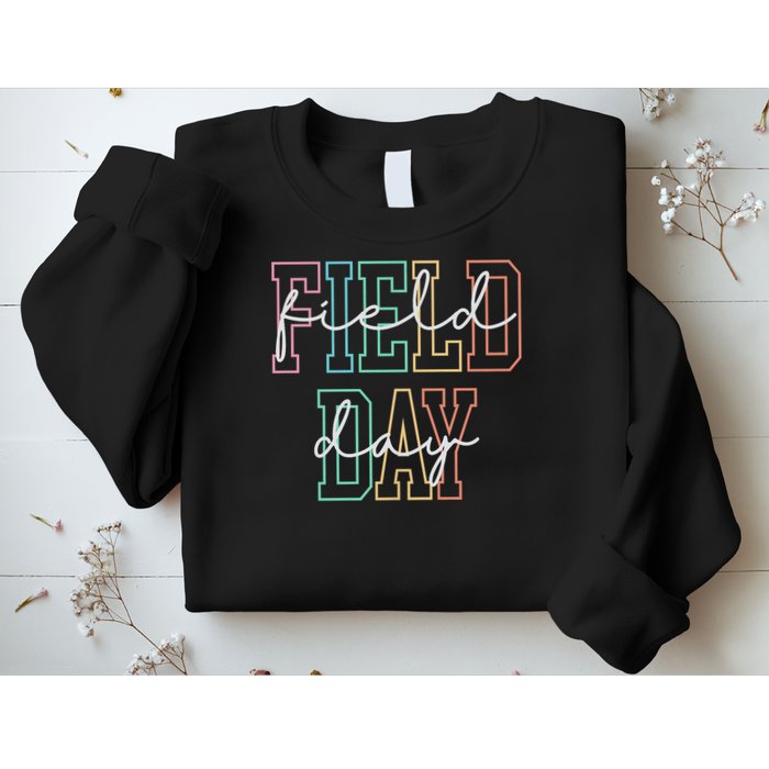 School Field Day Happy Field Day Tee Teacher Life Summer Sweatshirt