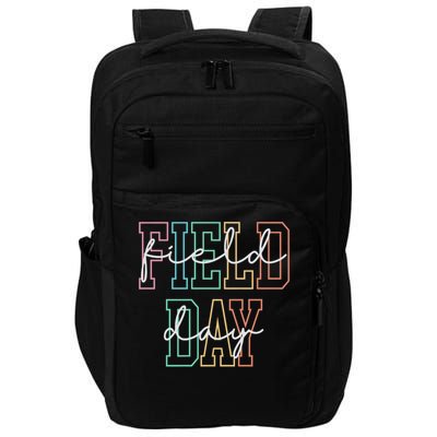 School Field Day Happy Field Day Tee Teacher Life Summer Impact Tech Backpack