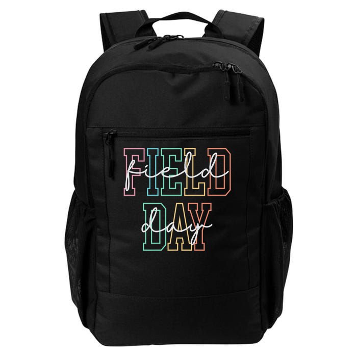 School Field Day Happy Field Day Tee Teacher Life Summer Backpack