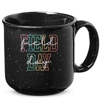 School Field Day Happy Field Day Tee Teacher Life Summer 15oz Campfire Ceramic Mug