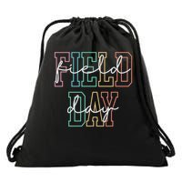 School Field Day Happy Field Day Tee Teacher Life Summer Drawstring Bag