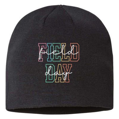 School Field Day Happy Field Day Tee Teacher Life Summer Sustainable Beanie