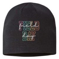 School Field Day Happy Field Day Tee Teacher Life Summer Sustainable Beanie