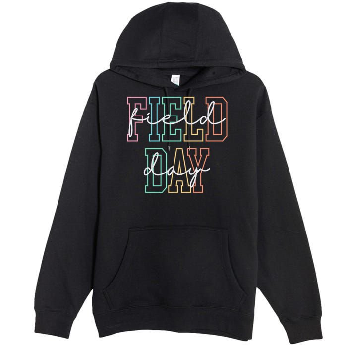 School Field Day Happy Field Day Tee Teacher Life Summer Premium Pullover Hoodie