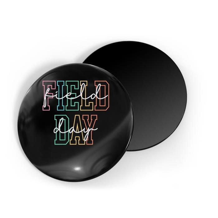 School Field Day Happy Field Day Tee Teacher Life Summer Magnet