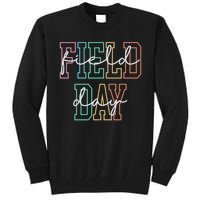 School Field Day Happy Field Day Tee Teacher Life Summer Tall Sweatshirt