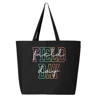 School Field Day Happy Field Day Tee Teacher Life Summer 25L Jumbo Tote