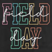 School Field Day Happy Field Day Tee Teacher Life Summer 25L Jumbo Tote