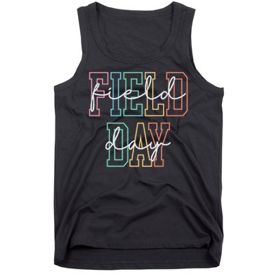 School Field Day Happy Field Day Tee Teacher Life Summer Tank Top