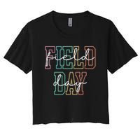 School Field Day Happy Field Day Tee Teacher Life Summer Crop Top